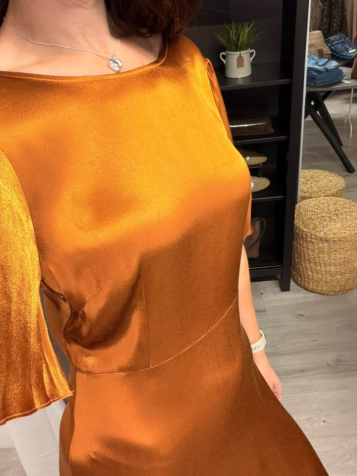 Rene Dress - Burnt Orange