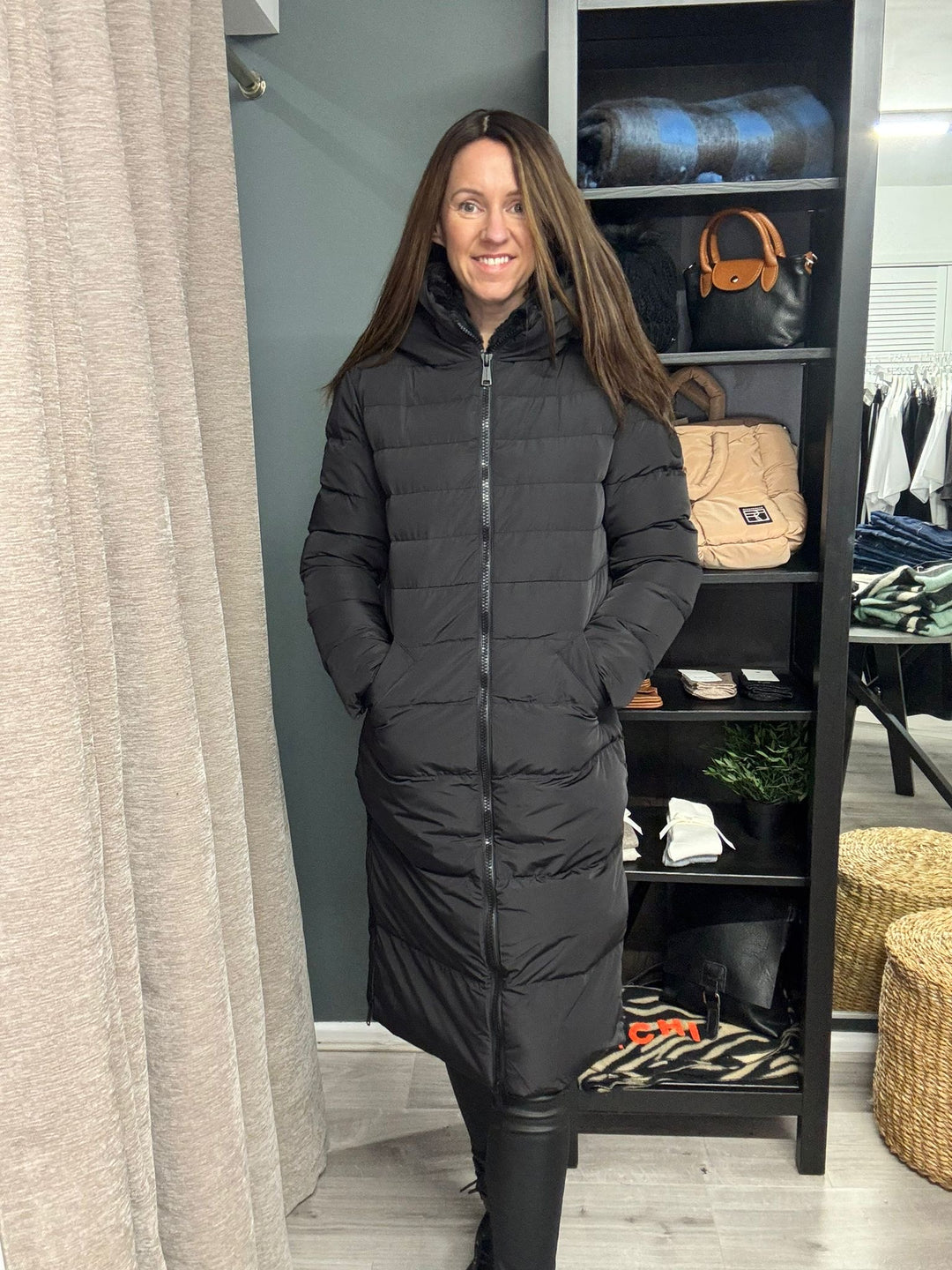 Keila Faux Fur Lined Coat