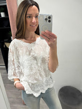 Load image into Gallery viewer, Aurelia Embroidered Top
