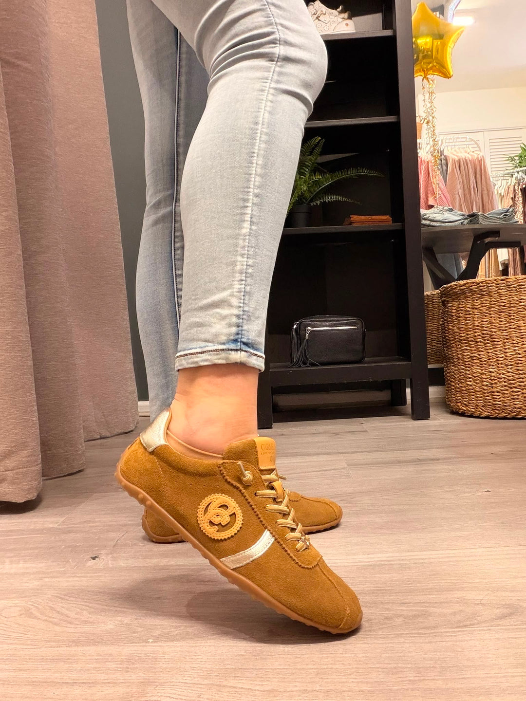 Carmela Josie Suede Trainers