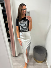 Load image into Gallery viewer, Kate Metallic Skirt
