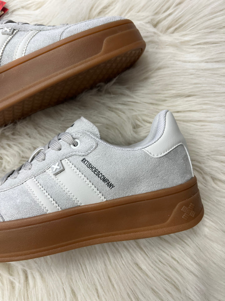 Xti Alba Trainers - Grey - Last Size 5