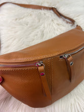 Load image into Gallery viewer, Maisie Leather Sling Bag - Tan
