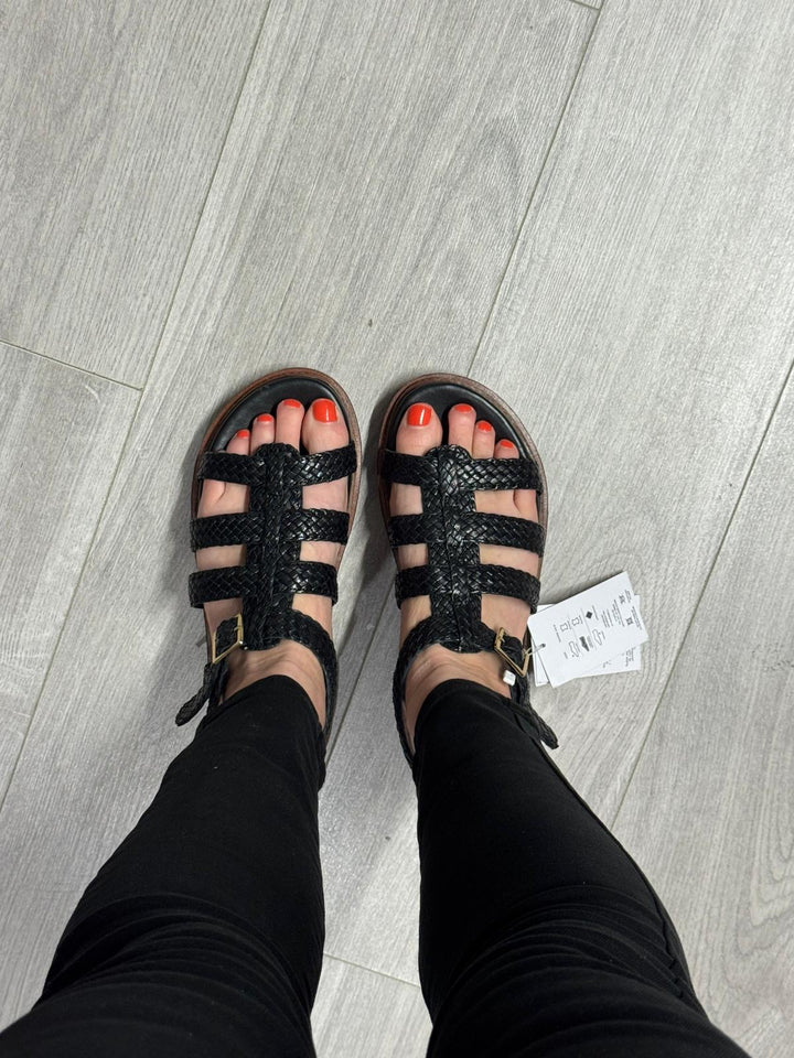 Carmela Solana Gladiator Sandals