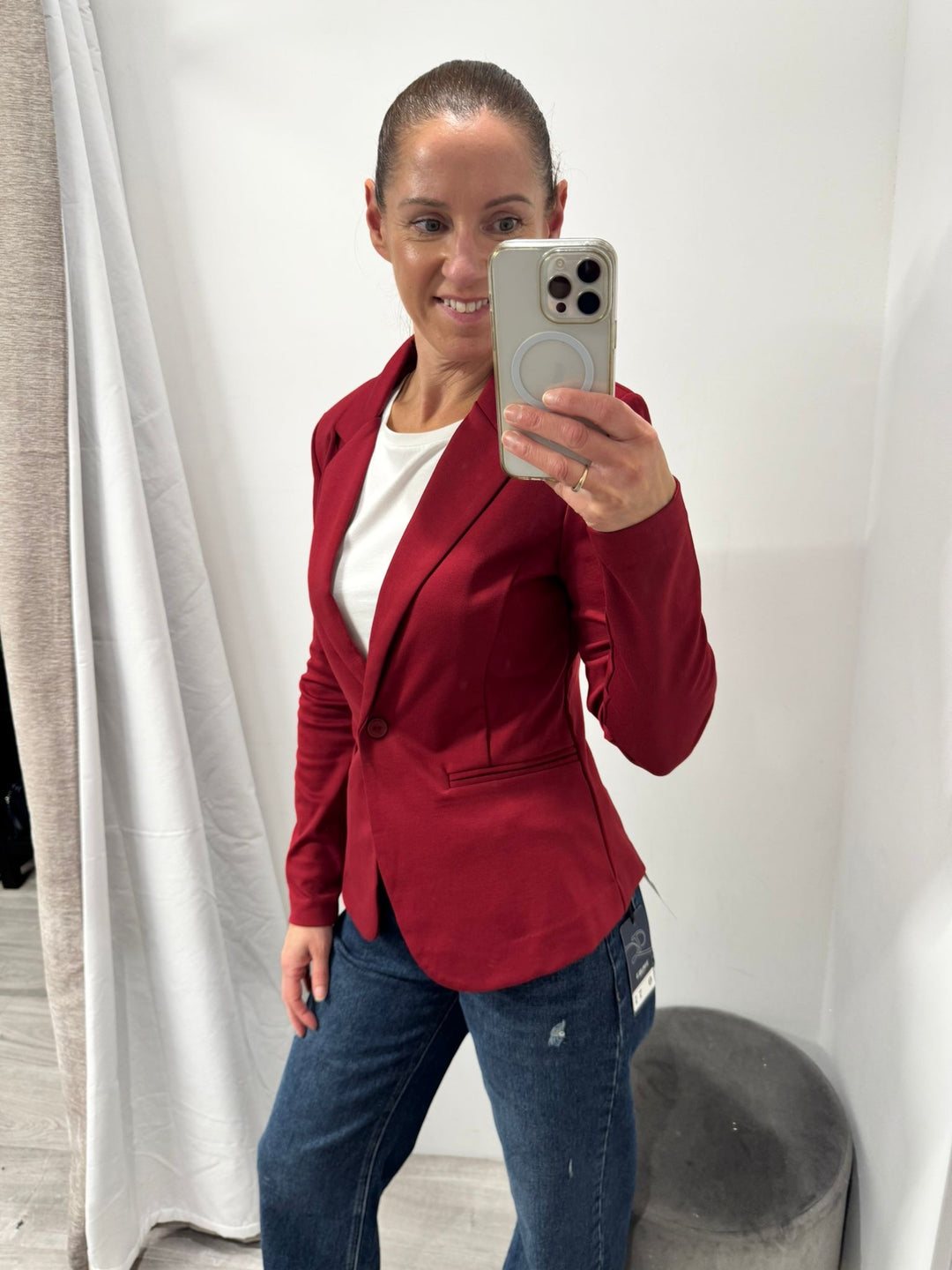 Kate Blazer - Biking Red