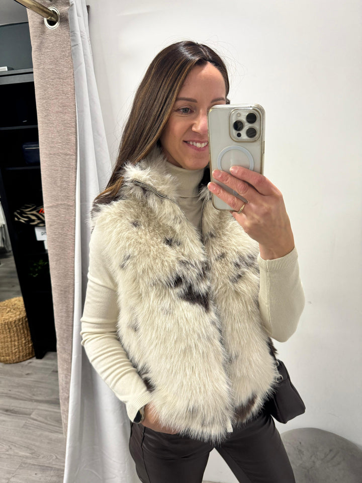 Nikki Faux Fur Gilet