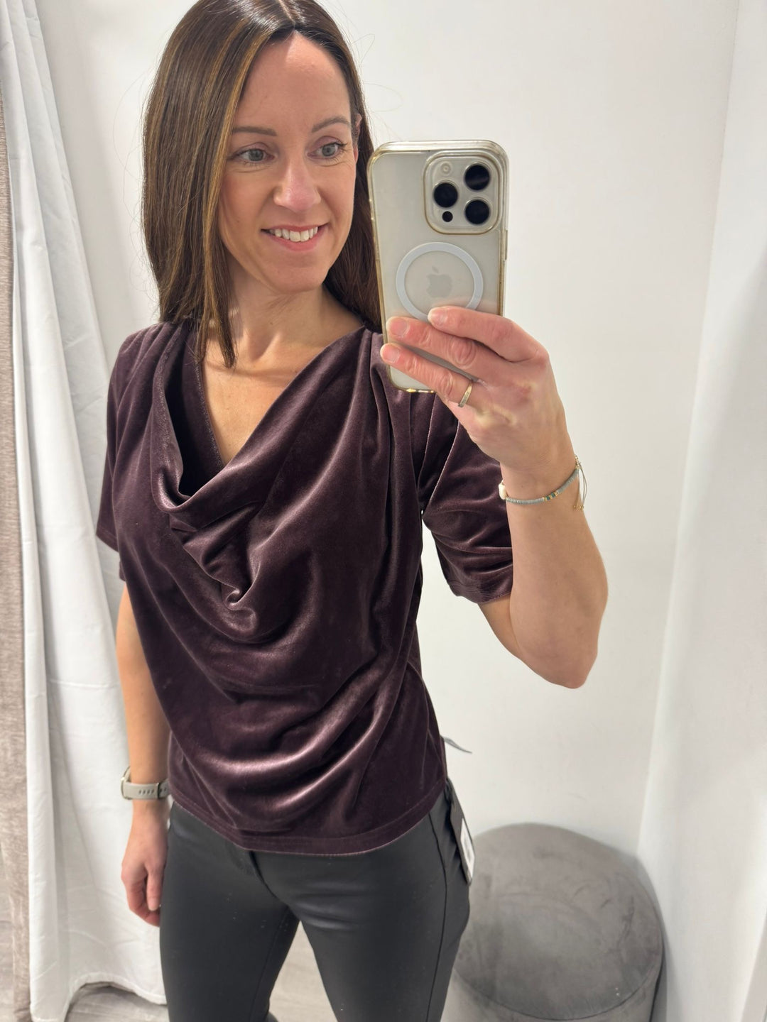 Perlina Draping Blouse