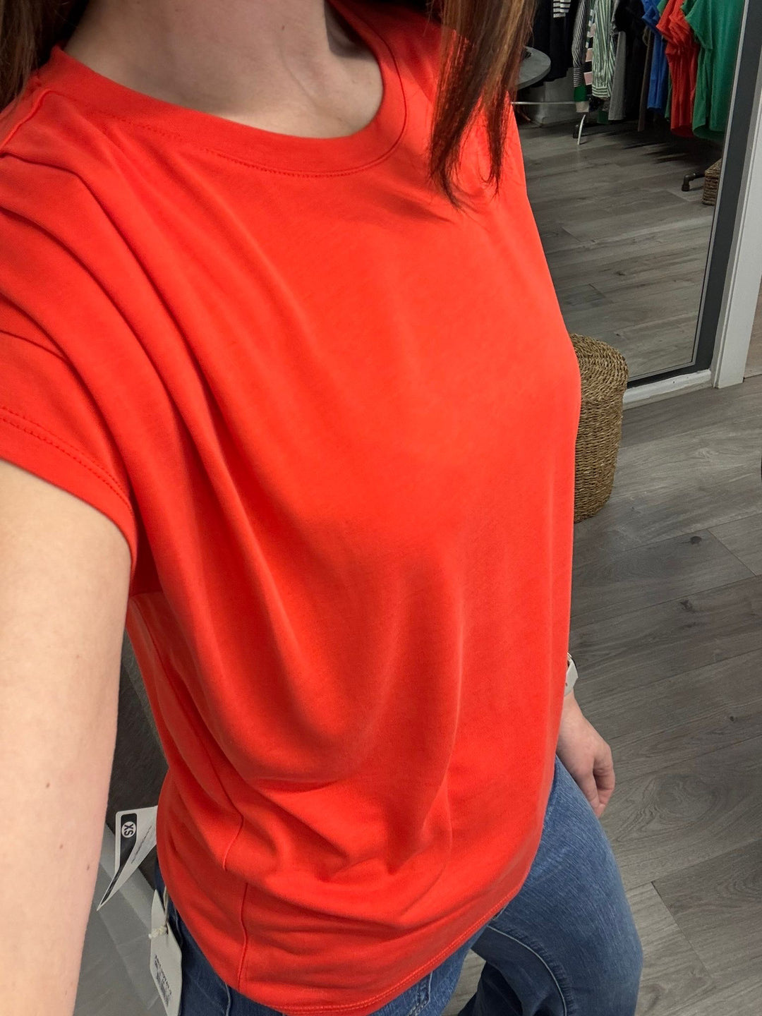 Lisken Top - Fiery Red