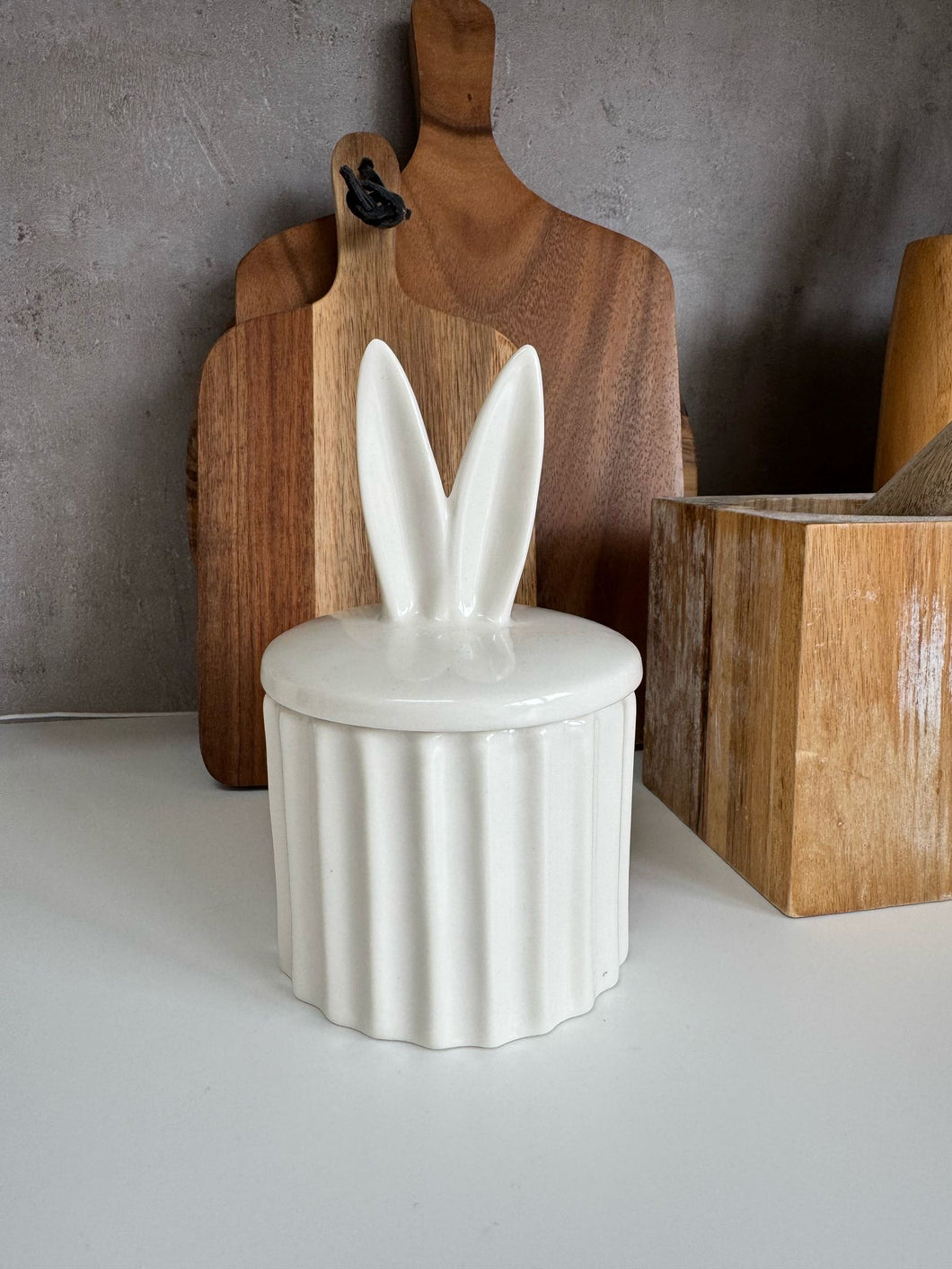 Bunny Ears Storage Pot