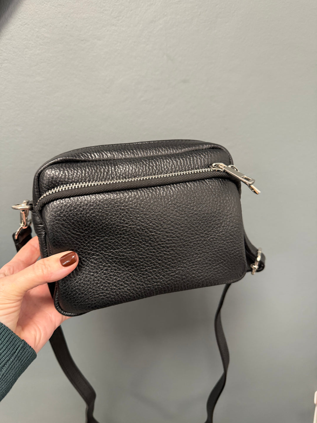 Etta Leather Bag - Black