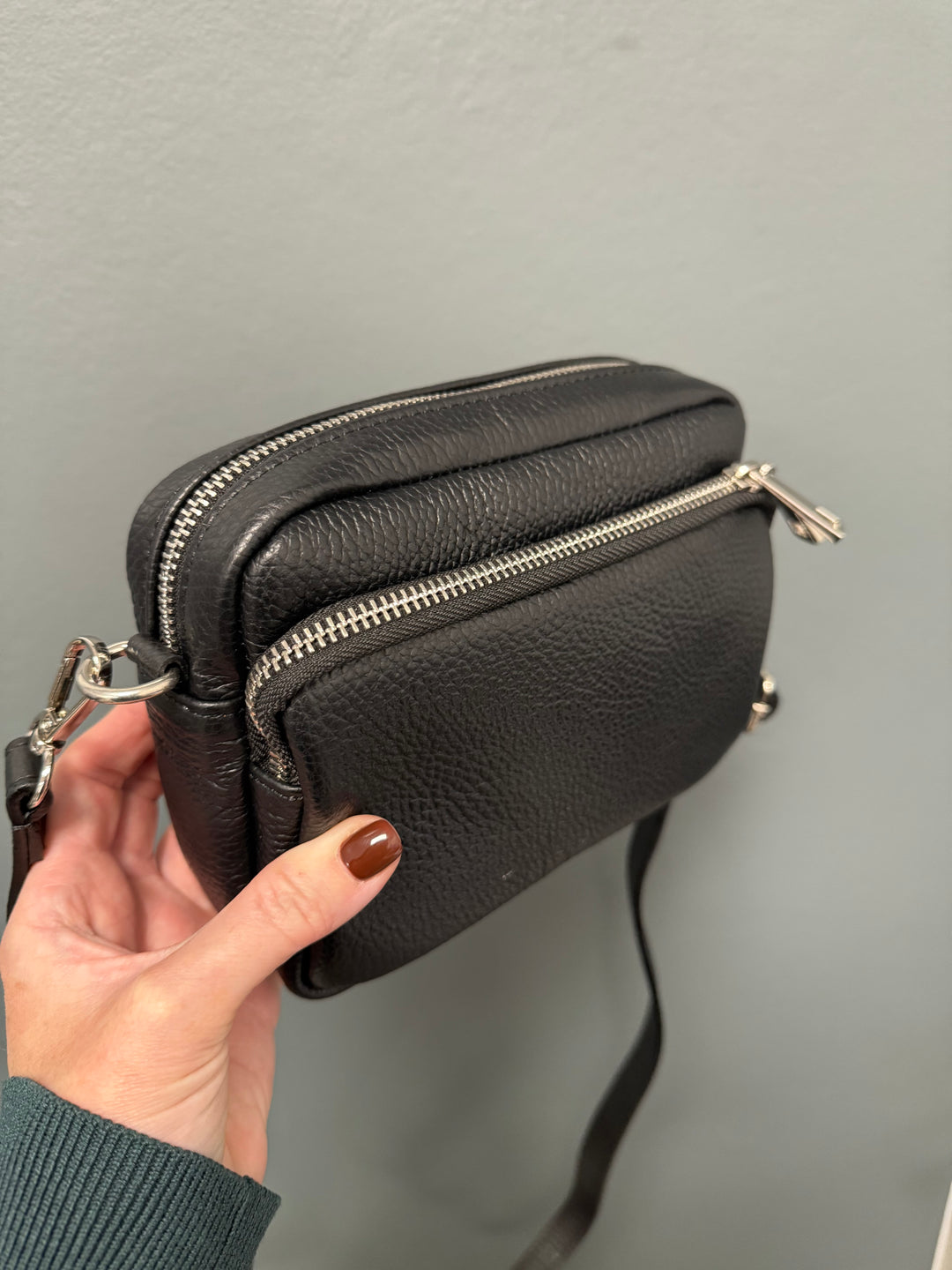 Etta Leather Bag - Black