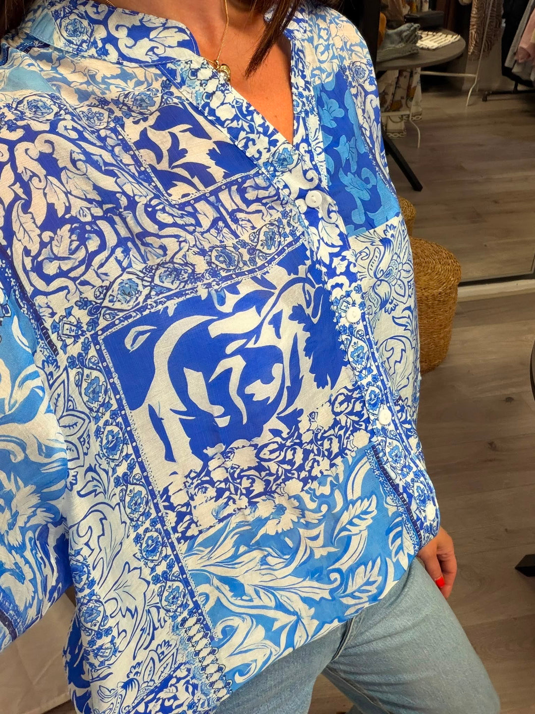 Maria Shirt - Blue