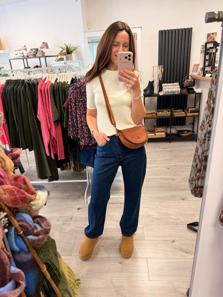 Kajane Straight Jeans - Dark
