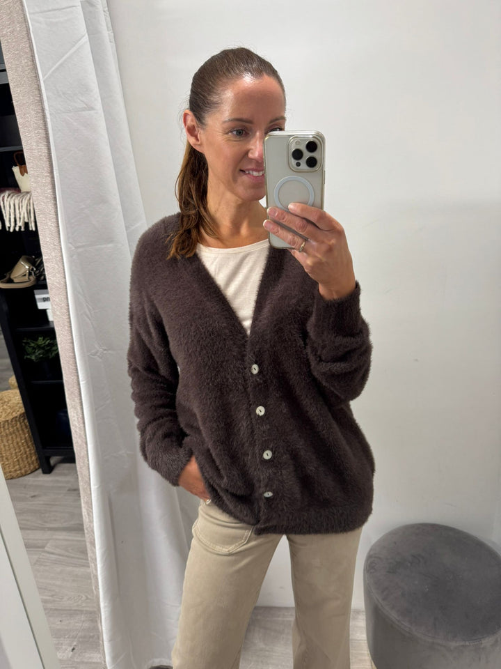 Brula Cardigan - Chocolate Torte