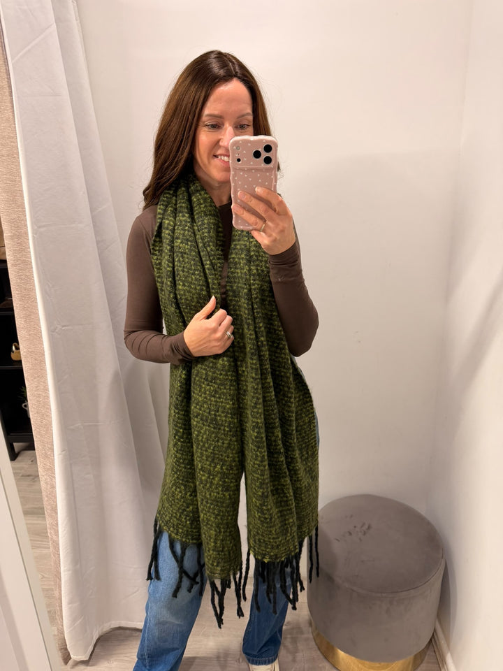 Thora Scarf - Calla Green