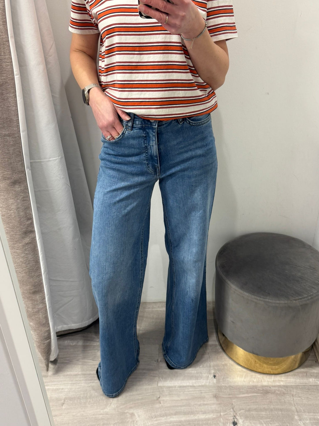 Twiggy Wide Leg Jeans - 32" Leg