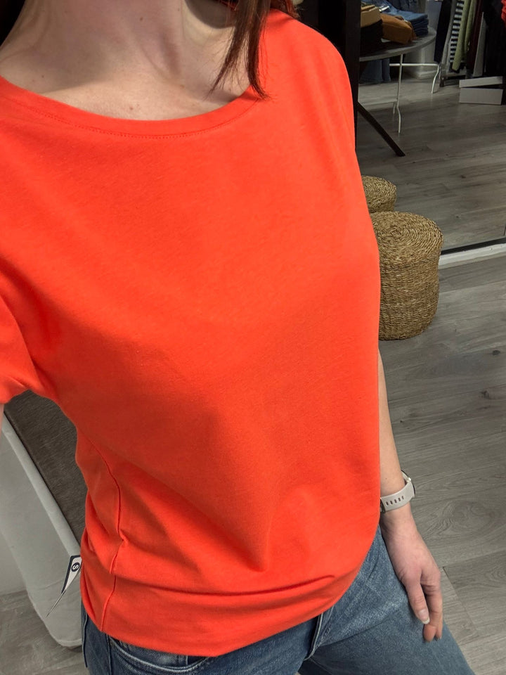 Pamila T-shirt - Fiesta Orange