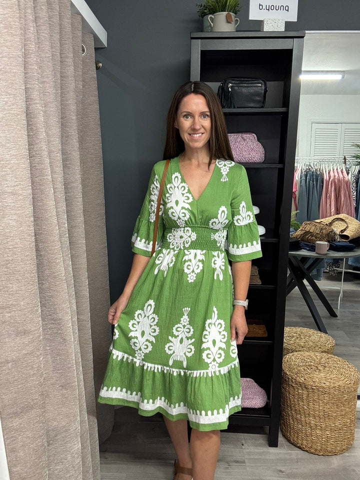 Lillie Dress - Green