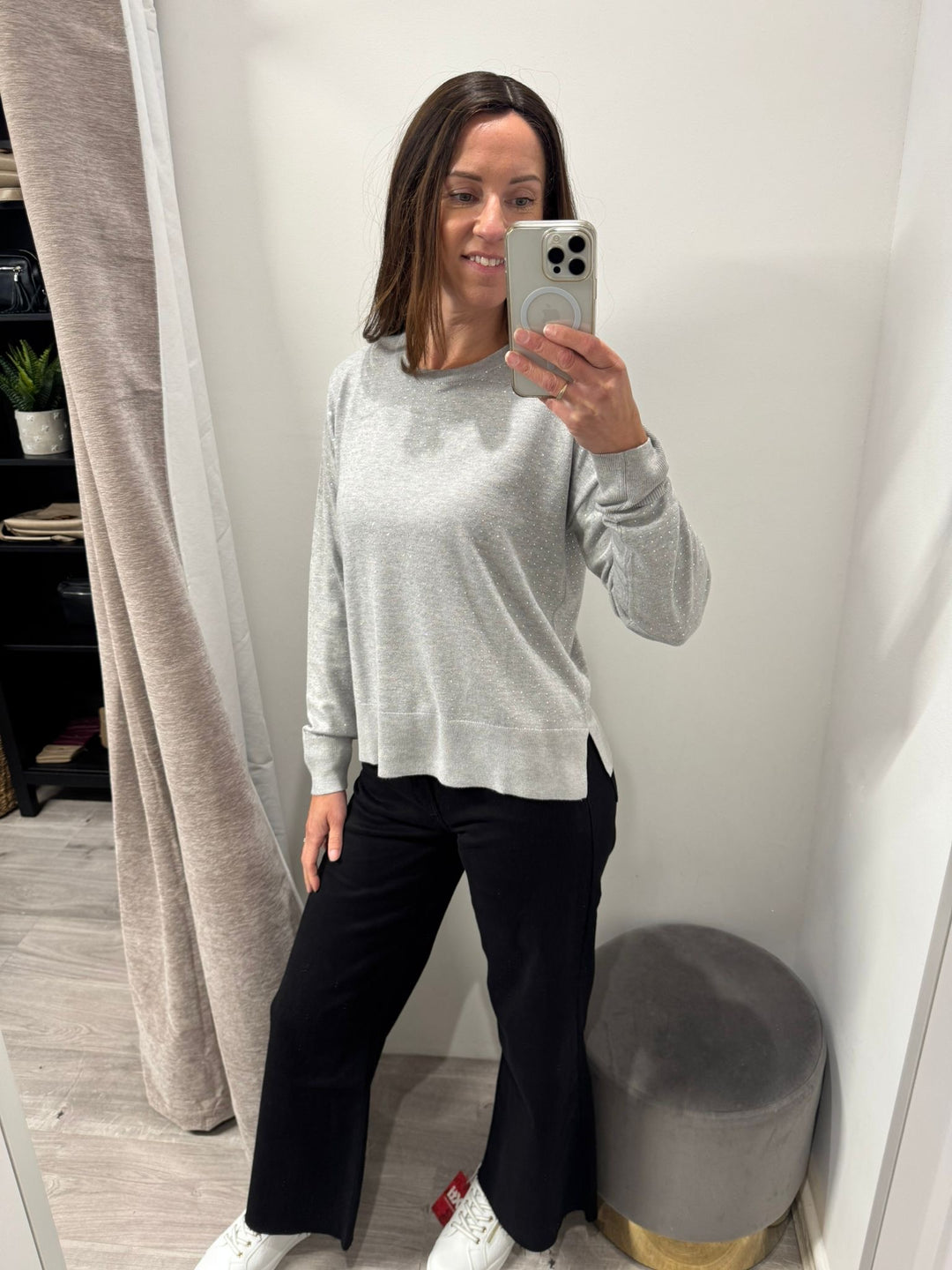 Sara Rhinstone Pullover