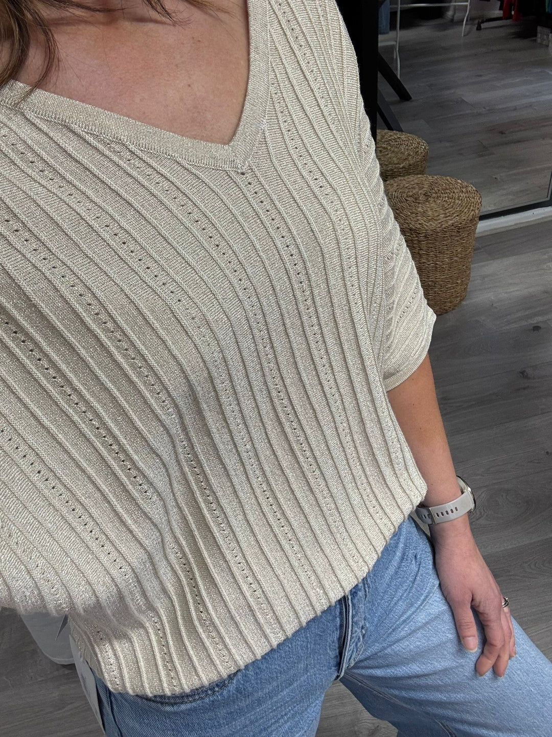 Mobbe V Neck Jumper