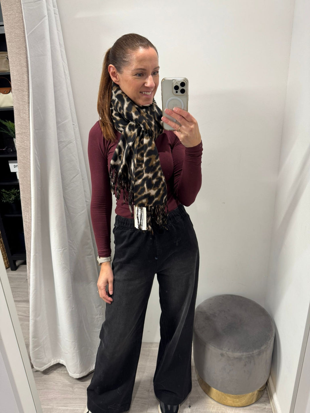 Leopard Scarf