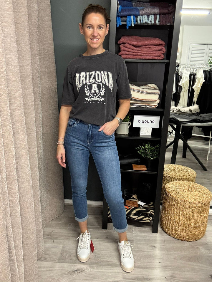 Toxik Boyfriend Jeans - Mid Wash