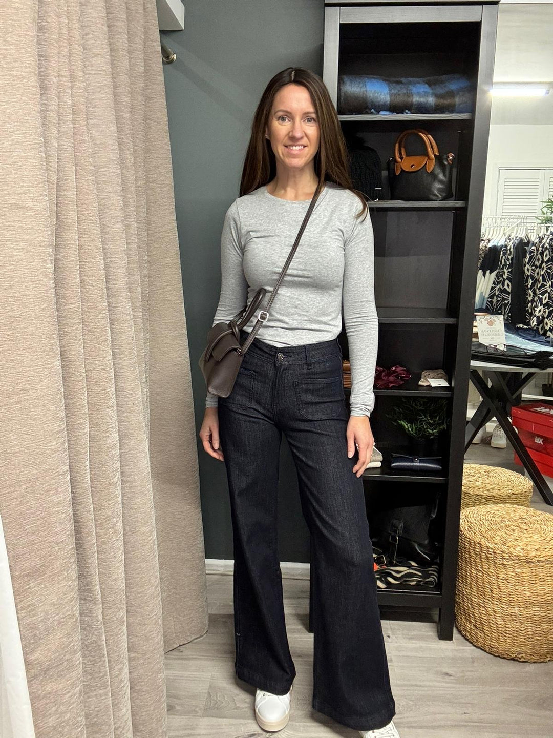 Toxik Penny Wide Leg Jeans - Indigo