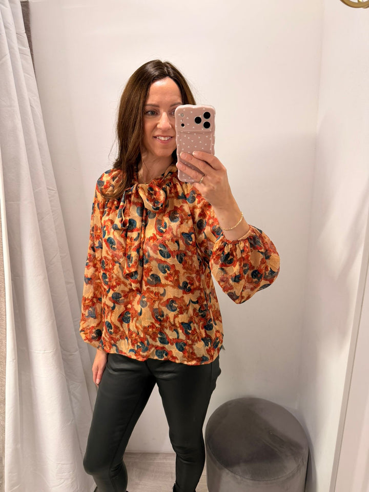 Annie Blouse - Orange