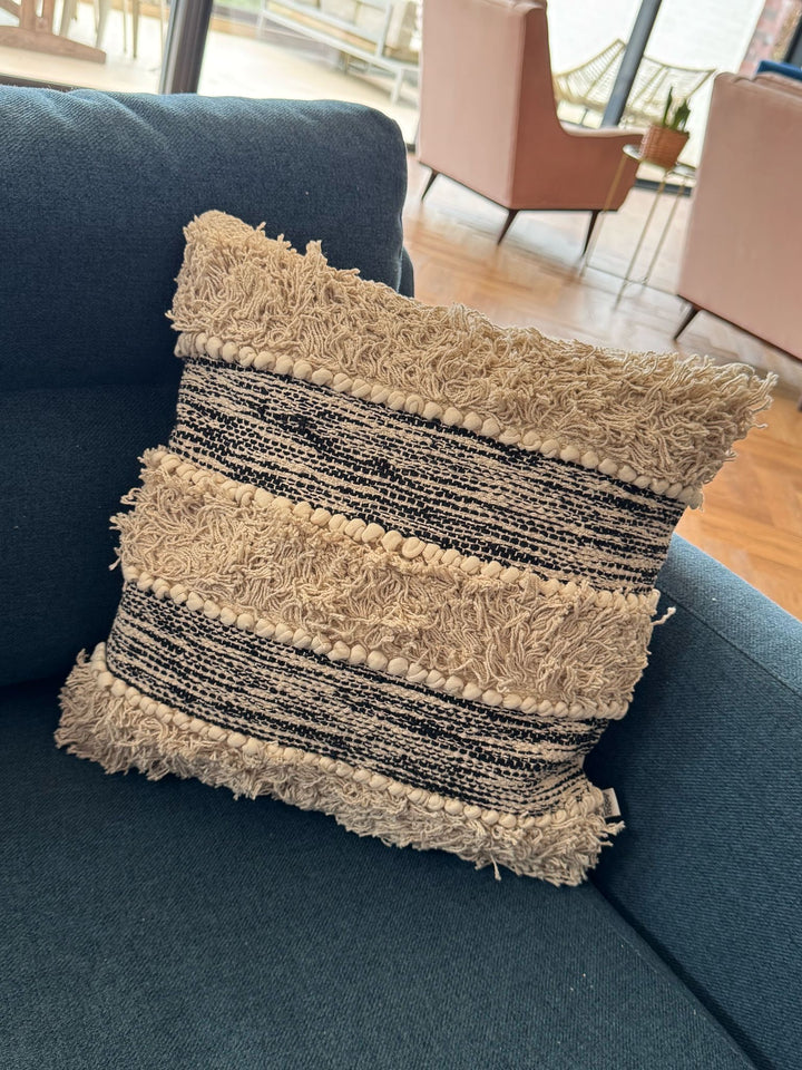 Scandi Boho Stripe Cushion