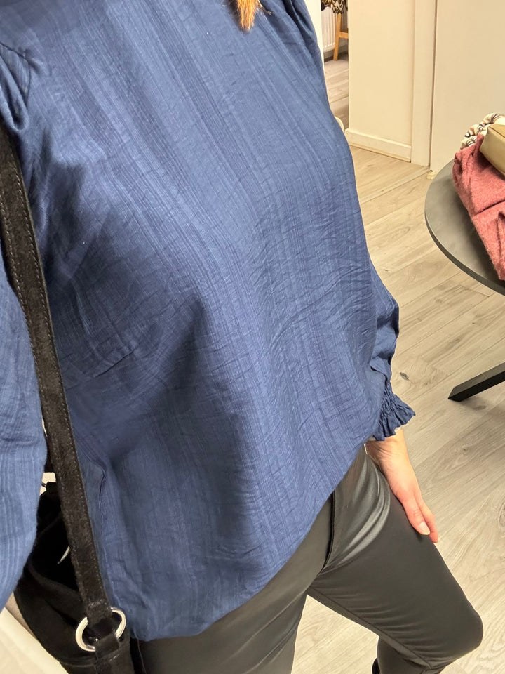 Wilma Blouse - Total Eclipse