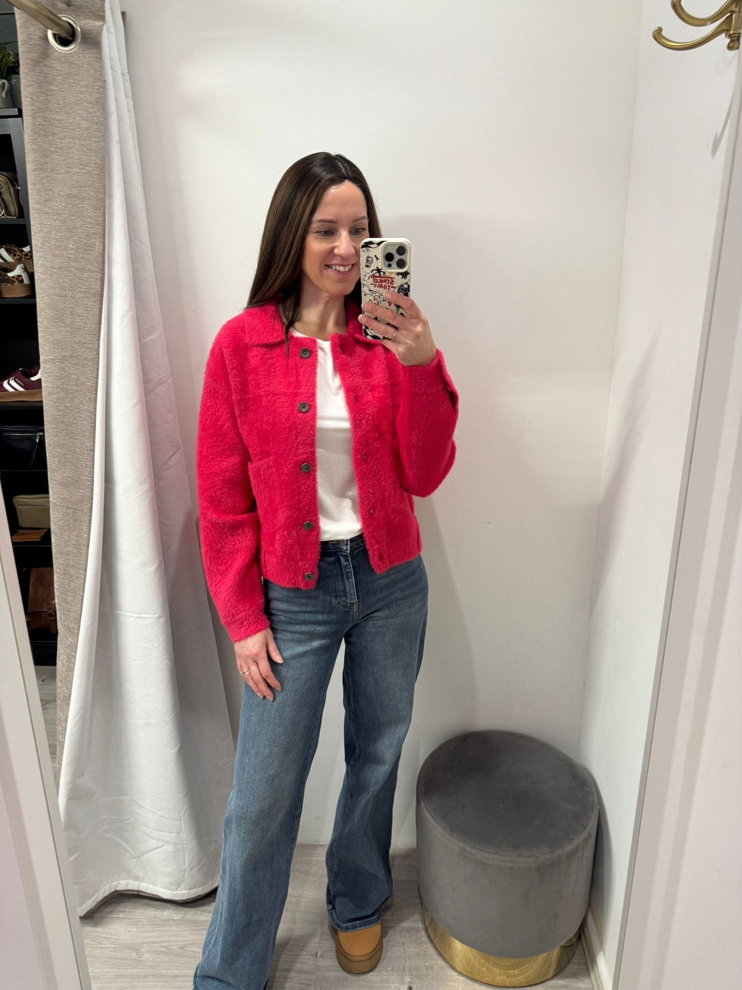 Bubbly Jacket - Pink Punch