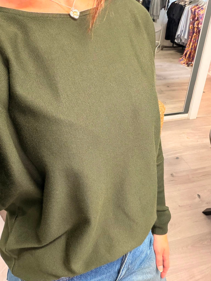Morla Batwing Jumper - Rosin