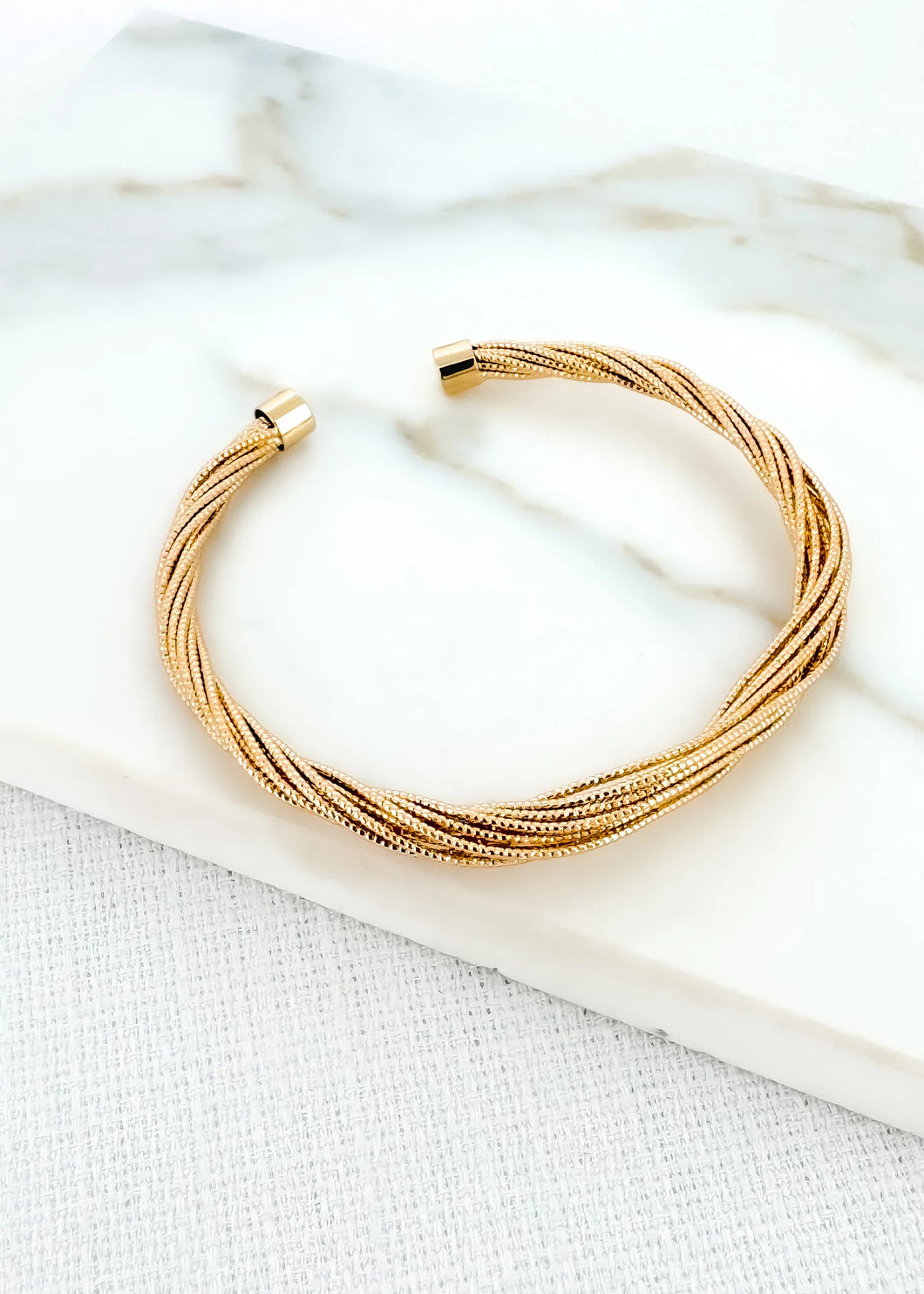 Slim Multi Strand Bangle