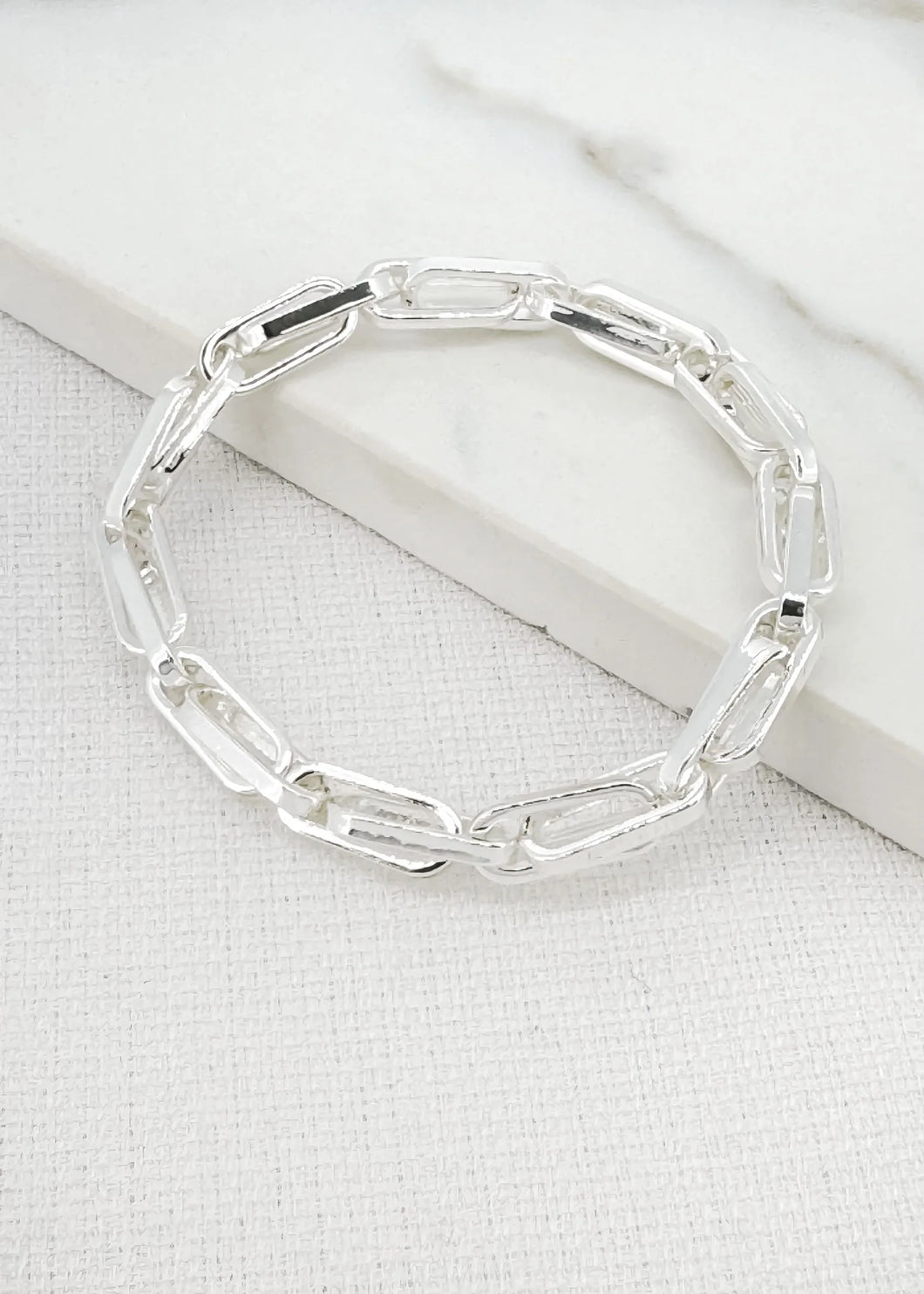 Chain Link Stretch Bracelet