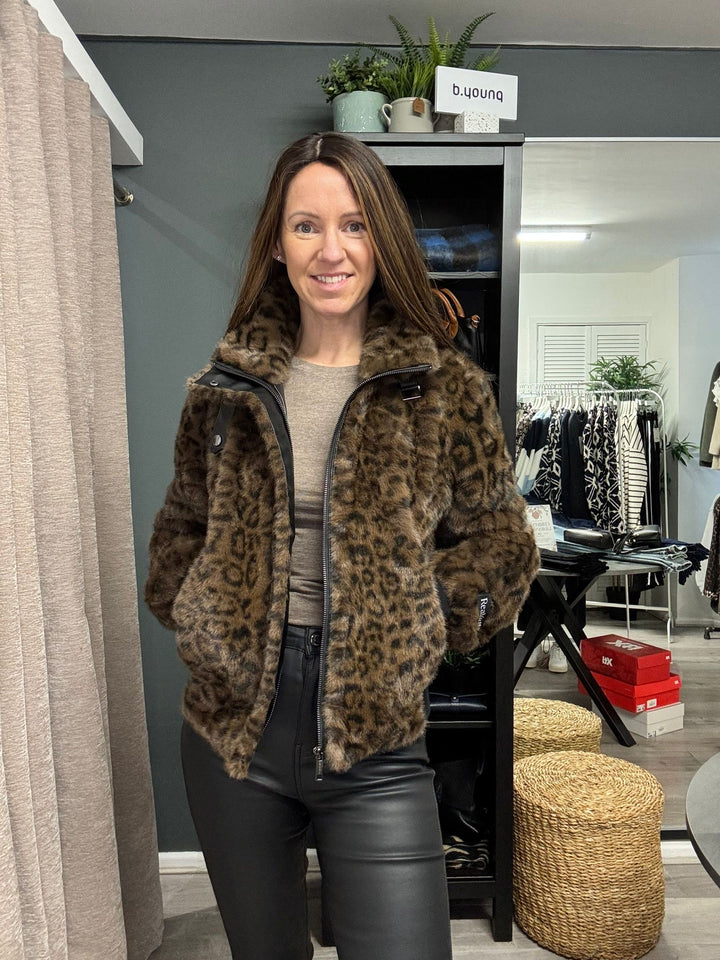 Ambra Jacket - Leopard Print