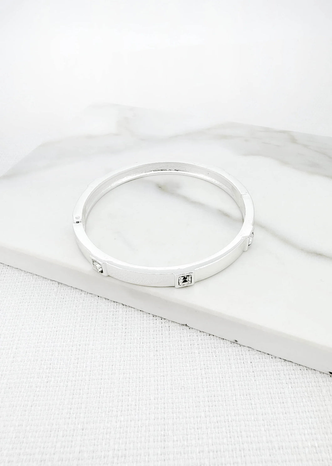 Glass Detail Bangle