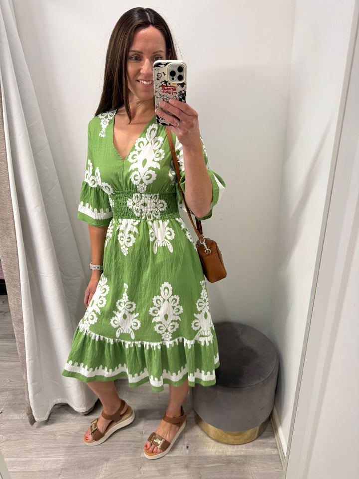 Lillie Dress - Green