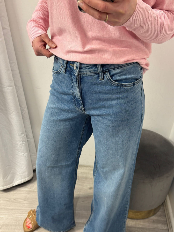 Twiggy Wide Leg Jeans - Light 32" Leg