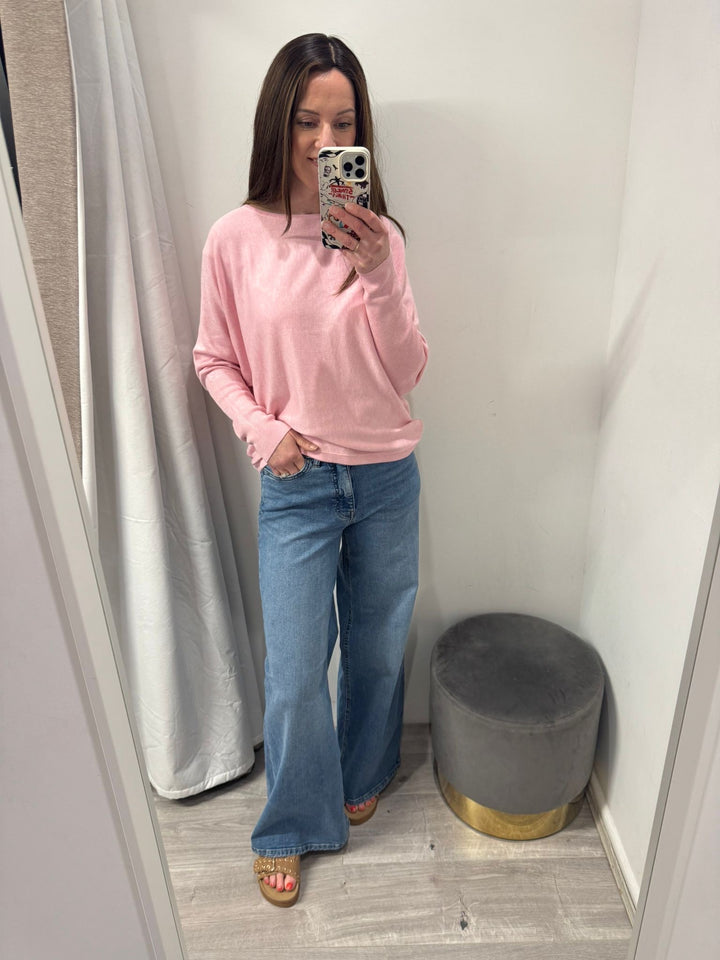 Twiggy Wide Leg Jeans - Light 32" Leg