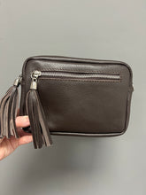 Load image into Gallery viewer, Leather Camera Bag - Dark Brown
