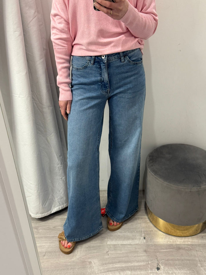 Twiggy Wide Leg Jeans - Light 32" Leg