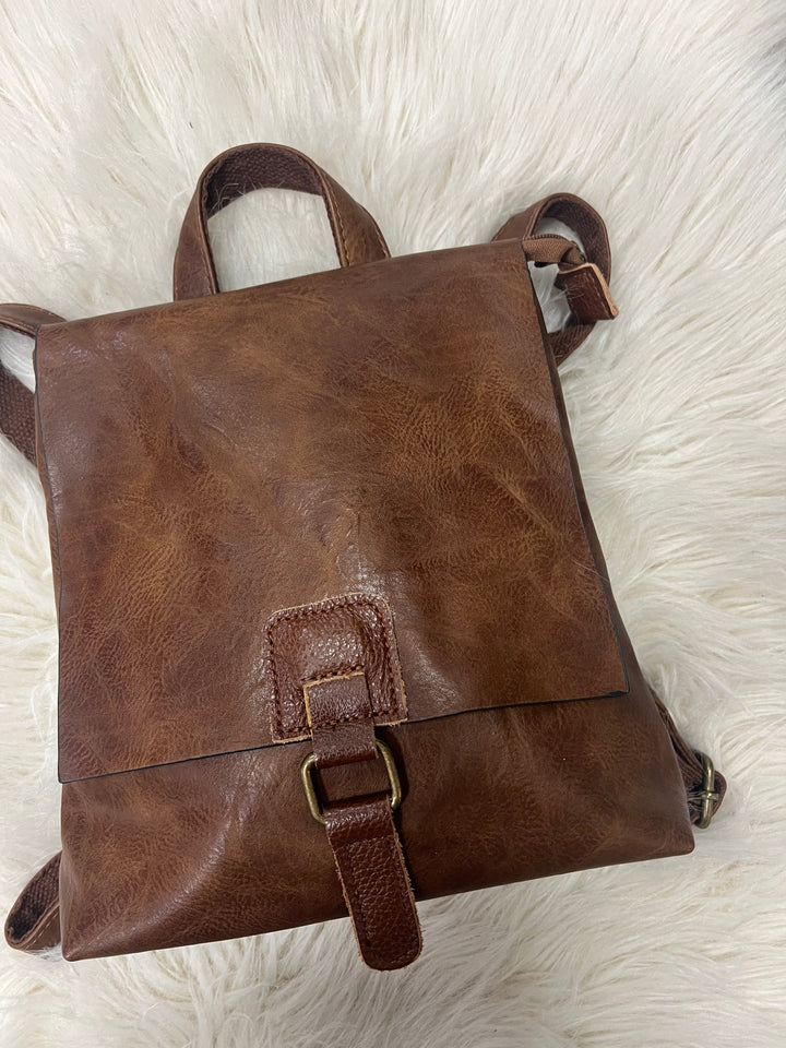 Laurie Mini Rucksack - Tan