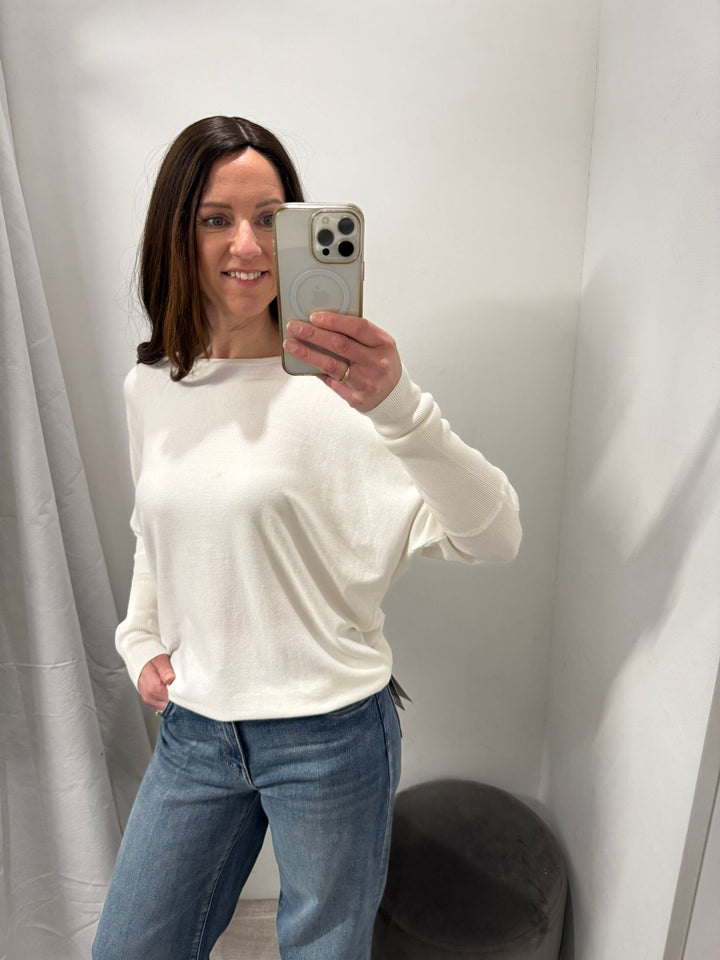 Morla Batwing Jumper - Marshmallow