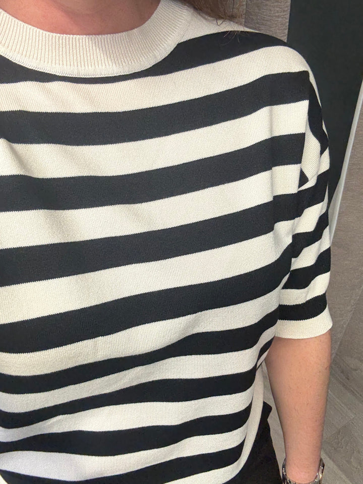 Morla T-shirt - Black Mix