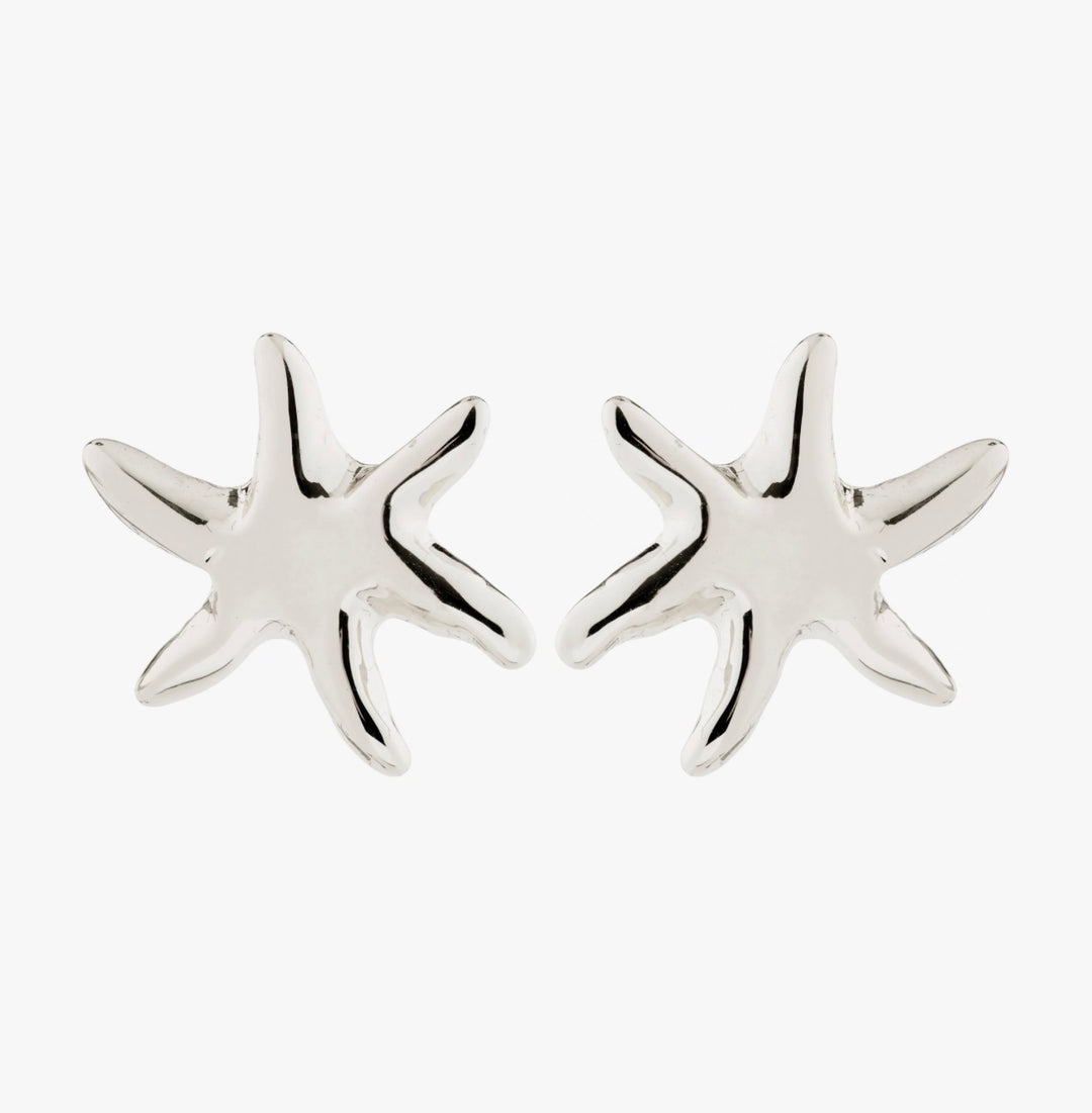 Prism Earrings - Silver Plated