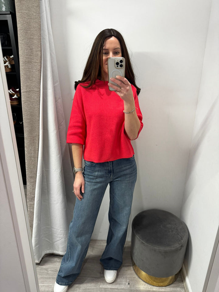 Boston Top - Teaberry