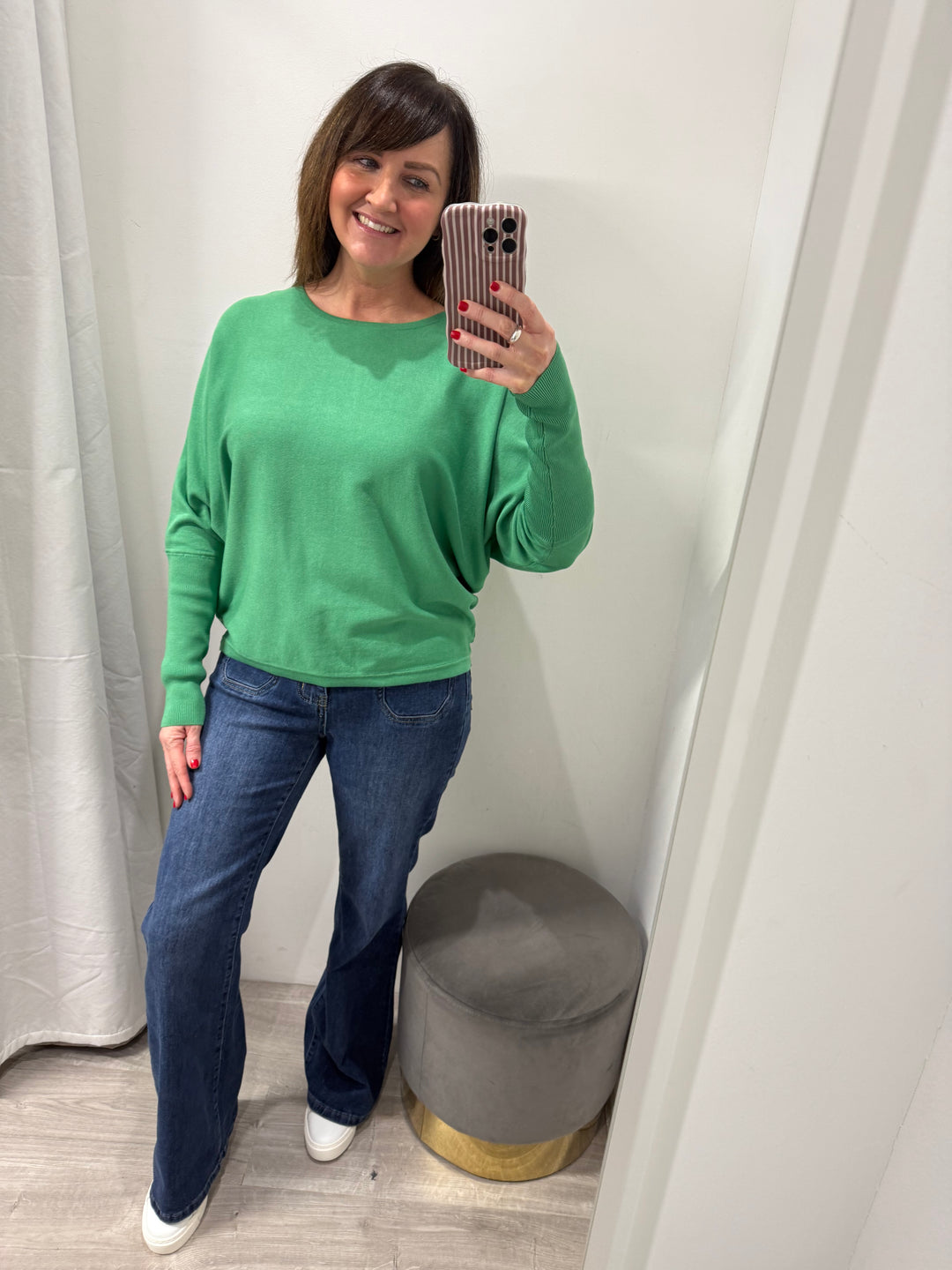 Morla Batwing Jumper - Leprechaun