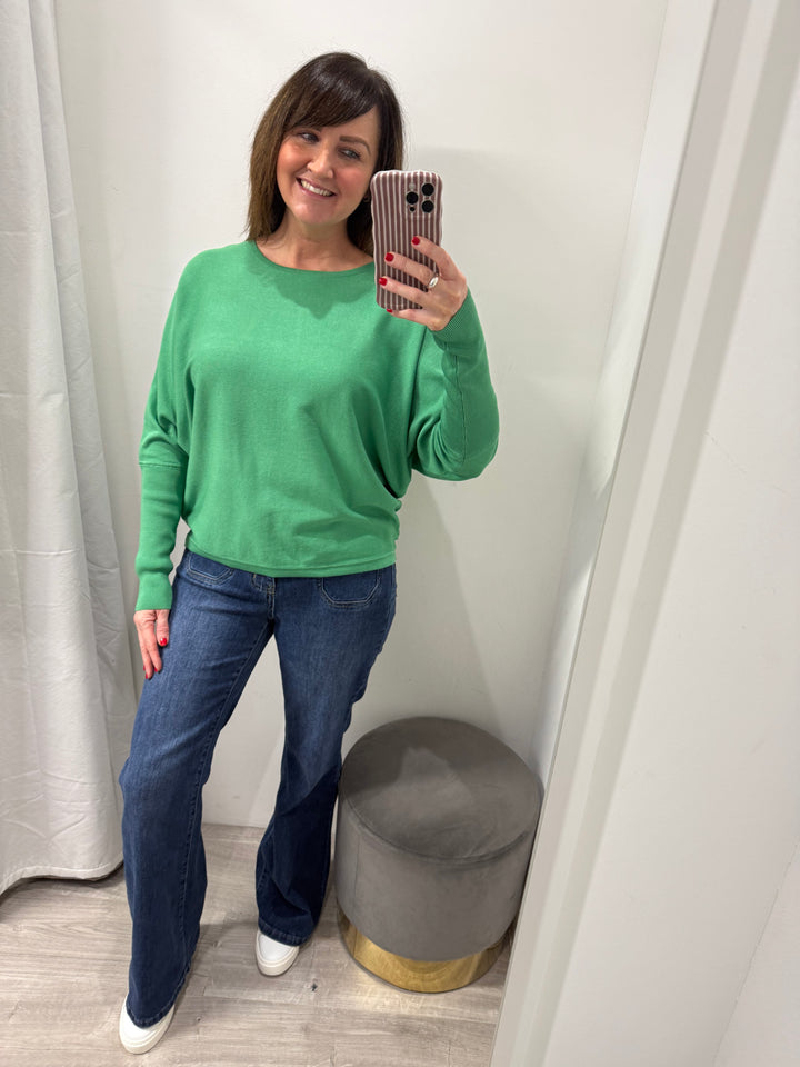 Morla Batwing Jumper - Leprechaun