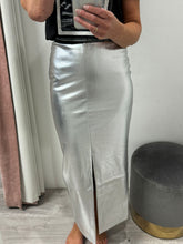 Load image into Gallery viewer, Kate Metallic Skirt
