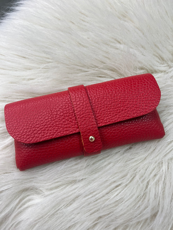 Leather Glasses Case - Various Colours
